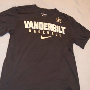 Black Nike Vanderbilt Baseball T-shirt (Lg)